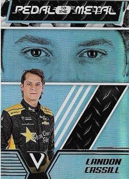 2019 Panini Victory Lane - Pedal to the Metal #9 Landon Cassill Front