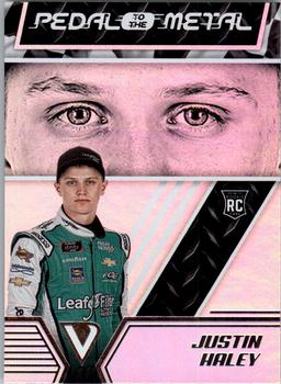 2019 Panini Victory Lane - Pedal to the Metal #20 Justin Haley Front