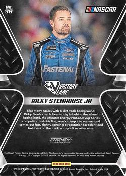 2019 Panini Victory Lane - Pedal to the Metal #36 Ricky Stenhouse Jr. Back