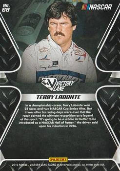 2019 Panini Victory Lane - Pedal to the Metal #68 Terry Labonte Back