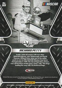 2019 Panini Victory Lane - Pedal to the Metal #99 Richard Petty Back