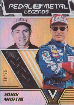 2019 Panini Victory Lane - Pedal to the Metal Gold #74 Mark Martin Front