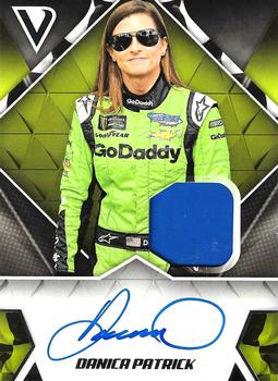2019 Panini Victory Lane - Signature Swatches #SS-CE Danica Patrick Front
