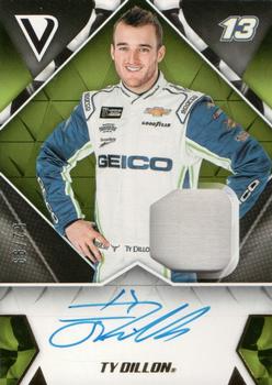 2019 Panini Victory Lane - Signature Swatches Gold #SS-TY Ty Dillon Front