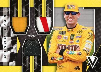2019 Panini Victory Lane - Triple Swatches #TS-KY Kyle Busch Front
