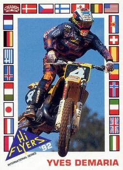 1992 Champs Hi-Flyers #47 Yves Demaria Front