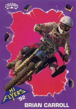 1992 Champs Hi-Flyers #51 Brian Carroll Front