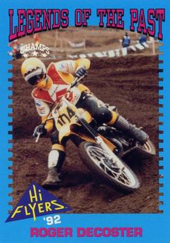 1992 Champs Hi-Flyers #66 Roger DeCoster Front