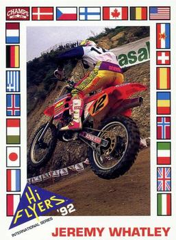 1992 Champs Hi-Flyers #81 Jeremy Whatley Front