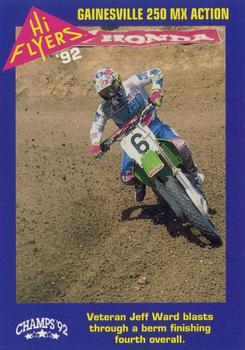1992 Champs Hi-Flyers #89 Gainesville 125 MX Action Front