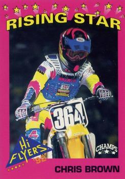 1992 Champs Hi-Flyers #109 Chris Brown Front
