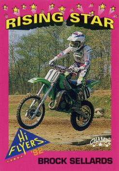1992 Champs Hi-Flyers #113 Brock Sellards Front