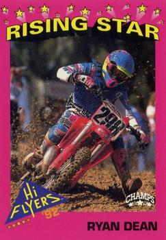 1992 Champs Hi-Flyers #123 Ryan Dean Front