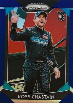 2019 Panini Prizm - Blue Prizm #13 Ross Chastain Front