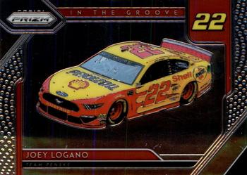 2019 Panini Prizm - In the Groove #ITG-6 Joey Logano Front
