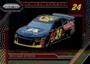 2019 Panini Prizm - In the Groove #ITG-9 William Byron Front