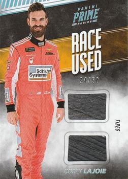 2018 Panini Prime - Race Used Duals Tires #RUD-CL Corey LaJoie Front