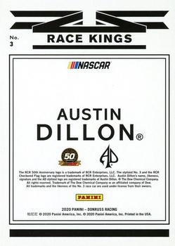 2020 Donruss #3 Austin Dillon Back