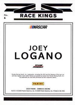2020 Donruss #6 Joey Logano Back