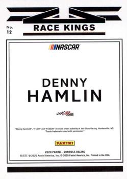 2020 Donruss #12 Denny Hamlin Back