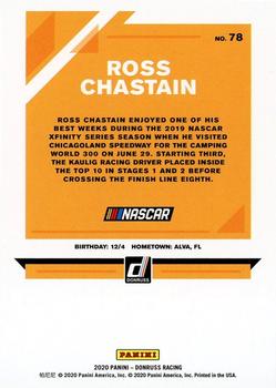 2020 Donruss #78 Ross Chastain Back