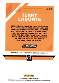 2020 Donruss #96 Terry Labonte Back