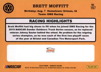 2020 Donruss #157 Brett Moffitt Back