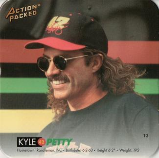 1994 Action Packed CoaStars #13 Kyle Petty Front