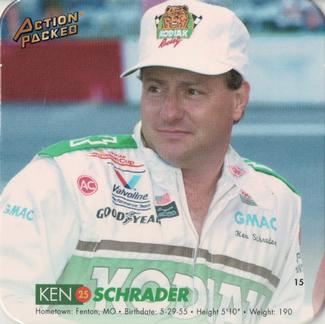 1994 Action Packed CoaStars #15 Ken Schrader Front
