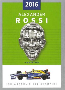2019 BorgWarner Trophy Cards #NNO Alexander Rossi Front