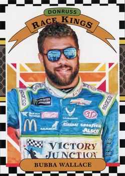 2020 Donruss - Black Numbers #14 Bubba Wallace Front