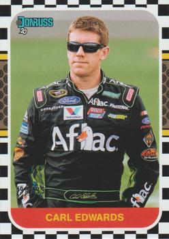 2020 Donruss - Black Numbers #171 Carl Edwards Front