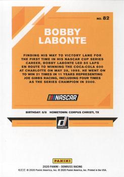 2020 Donruss - Blue #82 Bobby Labonte Back