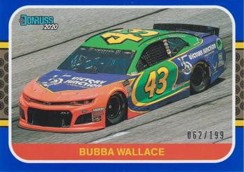 2020 Donruss - Blue #198 Bubba Wallace Front