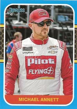 2020 Donruss - Carolina Blue #186 Michael Annett Front