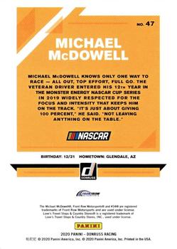 2020 Donruss - Orange #47 Michael McDowell Back