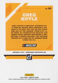 2020 Donruss - Orange #88 Greg Biffle Back