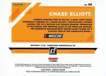 2020 Donruss - Orange #99 Chase Elliott Back