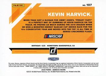 2020 Donruss - Orange #107 Kevin Harvick Back