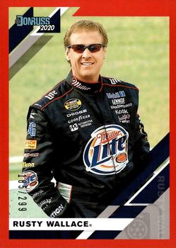 2020 Donruss - Red #90 Rusty Wallace Front