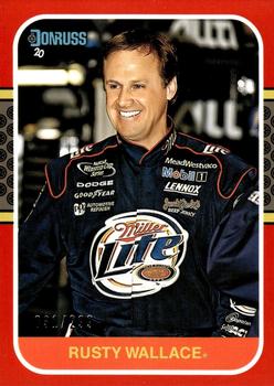 2020 Donruss - Red #146 Rusty Wallace Front