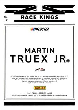 2020 Donruss - Silver #10 Martin Truex Jr. Back