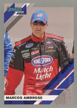 2020 Donruss - Silver #92 Marcos Ambrose Front