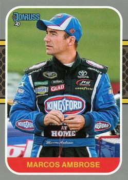 2020 Donruss - Silver #173 Marcos Ambrose Front