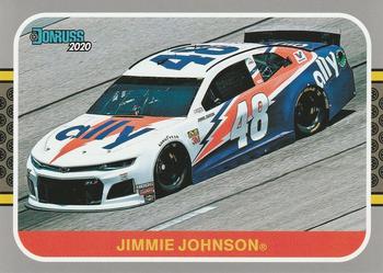 2020 Donruss - Silver #199 Jimmie Johnson Front