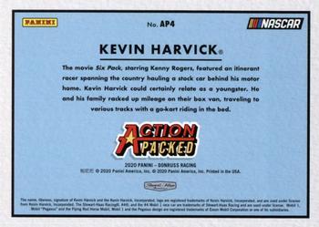 2020 Donruss - Action Packed #AP4 Kevin Harvick Back