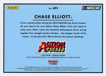 2020 Donruss - Action Packed #AP5 Chase Elliott Back