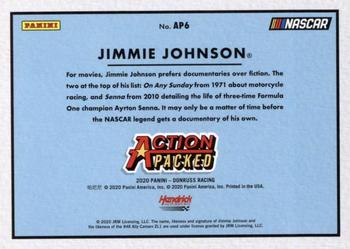 2020 Donruss - Action Packed #AP6 Jimmie Johnson Back