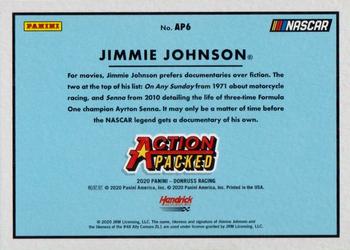 2020 Donruss - Action Packed Checkers #AP6 Jimmie Johnson Back