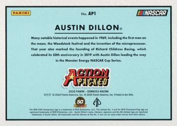 2020 Donruss - Action Packed Holographic #AP1 Austin Dillon Back